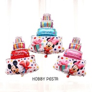 3-TIER MICKEY MINNIE Jumbo Cake Balloon 3-TIER Jumbo Cake Balloon/ 3-TIER Jumbo Cake Balloon/ Jumbo 