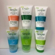 英國Simple清妍潔面系列150ml