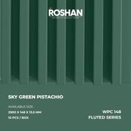 WPC WALL PANEL FLUTED 290 x 148 CM - 148 FLUTED -