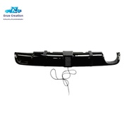 BONINGYU | BMW E39 95-03 Black Carbon Pattern Rear Lip & Diffuser Auto Parts