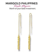 Saudi Gold Kaliskis Tictac Earrings