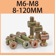 M6M8 Furniture Barrel Nut Hardware Screws Furniture Fasterner - Bolt & Nut Furniture Barrel Nut Inse