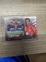 Topps Chrome F1 Carlos Sainz gambler  Card