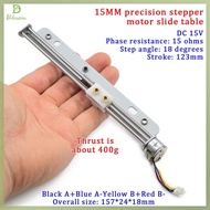 Delication 123mm Linear Actuator Micro 15mm Linear Stepping Motor With Nut Two-phase Four-wire Stepp