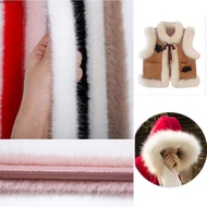 JUNMPER2R Faux Fur Ribbon Tape, Handmade Wool Tops Stage Costume Fluffy Trim,  1M Cuff Plush Strip D