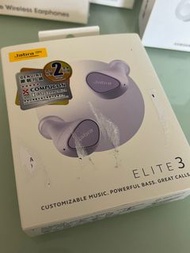 Jabra Elite 3紫色藍牙耳機