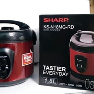 SHARP RICE COOKER  KS-N18MG-RD TERLARIS