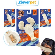 FOFOS Dog Bone Toys Tooth Brushing Nylon Mixed Stick For Snacks Toothpaste And Wet Food CleverPet