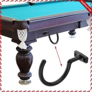 [LzdjfmybfMY] Snooker Billiard Cue Hook Holder Metal with 2 Mounting Screws Snooker Pool Cue Racks f
