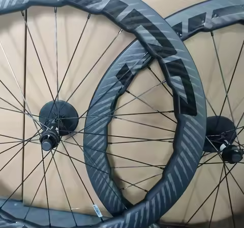 700C New 454 Carbon Road Bike Disc Wheels Gravel Ceramic Ratcher 60T Hub 700c Light Carbon Clincher 