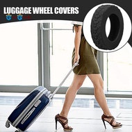 Luggage Wheels Protector Cover 8X Suitcase Wheels Protective Covers Replacement Accessories
