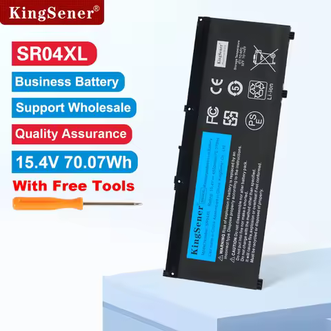 KingSener SR04XL Laptop Battery for HP OMEN 15-CE 15-CB 15-CE015DX 15-CB014ur TPN-Q193 TPN-Q194 TPN-