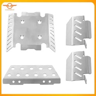 [CloudsMiles] Metal Chassis Kit +Axle Cover Kit for 1/8  Allrock 1/8 H8h V1v2 RC Car Parts