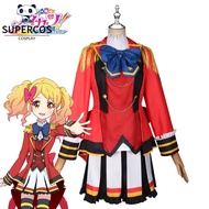 Aikatsu! Cos Nijino Yume Cosplay Uniform Costume Full Set for Party Outfit