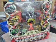 已開 變形金剛 電影 破壞者 大力神 Hasbro Transformers ROTF Constructicon Devastator Combiner Class