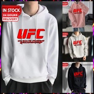 Ready Stock UFC Champion Hoodie Man Long Sleeve Baju Hoodie Lelaki Baju Viral Hoodie Perempuan Men H