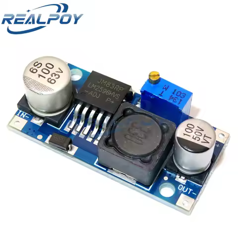 LM2596HVS LM2596 HV LM2596HV DC-DC Adjustable Step Down Buck Converter Power Module 4.5-50V To 3-35V