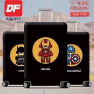DF.os Heroes Polyester Travel Luggage Suitcase Protective Cover (22-25 Inch) - M