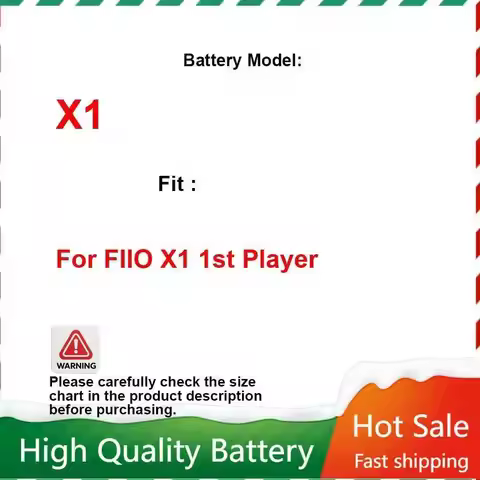 3500mah Battery for FIIO X1 X3 X5 X7 II Speaker Music Player High Quality Batterie Bateria Warranty 