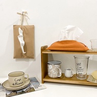 Tissue Pouch by mnw.curated (Aesthetic Tissue Pouch Holder from Korean Style Fabric for Traveling)