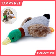 Cute Plush Duck Sound Toy Stuffed Squeaky Animal Squeak Dog Toy Cleaning Tooth Dog Chew Rope Toys