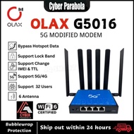 Olax g5016 5g cpe wifi modem router support 4g 5g wifi 6 all mobile operators