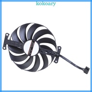 KOK 1PC 95mm Graphics Card Cooling VGA Fan FDC10U12D9-C 6Pin 12V Coolers Fan for GTX1650 PHGTX1650-O