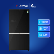 [Thu thập VC 10% tối đa 1tr ở trạm voucher]Tủ lạnh Hitachi R-WB640VGV0-GBK 569 lít Inverter màu gươn