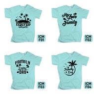 Baju Jersey Family Day - Ice Mint
