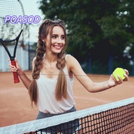 MAYSHOW Rebound Ball, Elastic String Yellow Tennis Training Ball, Tennis Tether Ball Adjustable Rope