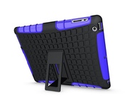 Purple Shockproof Stand Hard Case Cover For Apple ipad 2/3/4
