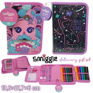 Smiggle Midi Zip Kit Stationary Gift Set Starry Cat Mermaid Motif/Pencil Case Set Smiggle Black Cat/Smiggle Cat Stationery Set/Stationery Set Smiggle Kids Smuggler