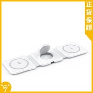 Lite 3合1旅行磁吸充電板｜無線充電器｜AirPods充電器｜Apple Watch 充電器｜iPhone 充電器【香港行貨】