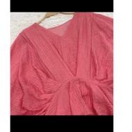 Nova korean blouse preloved freesize kena pki inner fit to xl