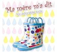 Ma Mere Ma Dit 日本雨鞋－彩色點點