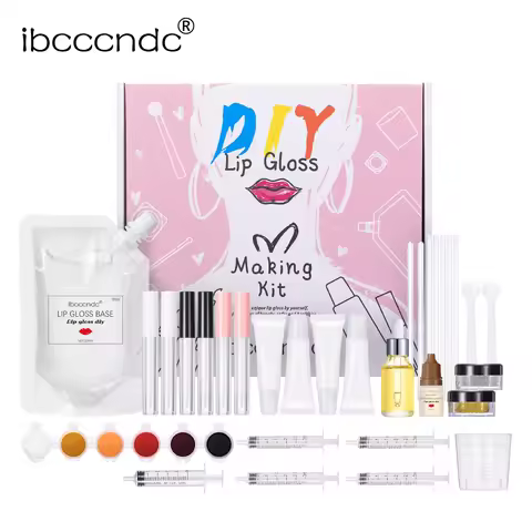 Moisturizing Lip Gloss Diy Kit Clear Lipgloss Base Gel Glitter Lips Makeup Handmade Cosmetic Lip Glo
