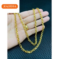 COP 916 PERSIS ORI RANTAI LEHER SAUH (EMAS BANGKOK EXCLUSIVE / EMAS KOREA 24K PREMIUM) - NECKLACE