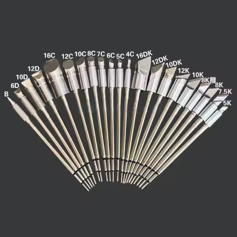 C470 Soldering Iron Tip C470-7C 6C 4C 12D 10C 8D 4.2D 12DK 12K 10DK 10K 7.5K Compatible with Solderi