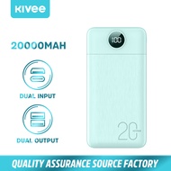 KIVEE พาวเว่อร์แบงค์ แบตสำรอง 20000mAh power bank ของแท้ 100% มาตรฐาน มอก. แบตเตอรี่สำรอง พาวเวอร์แบงค์ พาวเวอร์แบง Power bank พาเวอร์แบงค์ LED digtal display for Huawei/iPhone/OPPO/Realme/VIVO/Samsung Model no.PT201P