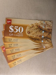 Mrs Fields Cookie $50 Gift Coupon