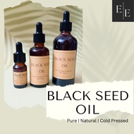 Black Seed Oil - Pure & Natural Cold Pressed Carrier Oil | Black Cumin Seed Oil | Habbatus Sauda | S