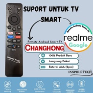 Remot Remote TV Android Realme Smart Tv LED LCD Changhong realme