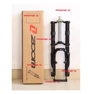 [SG SELLER] Zoom Fork 20inch Dual Crown Suspension V Brake & Disc Brake 28.6 Fork Suspension Absorbe