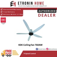 KDK 60" Ceiling Fan T60AW without Light