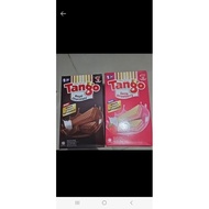 Tango ( BOX 500) Wafer rasa Coklat/ Straw /Vanilla  20 PC X 5 GR