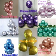 "Chrome 12" balloon, birthday decor balloon/