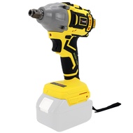 Electric Impact Wrench 460N.m High Torque 1/2 Socket Brushless Cordless Rechargeable Power Tools for