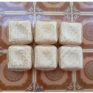 A Pair of Bamboo Baskets, All Variants, Size 10x10 cm | 12x12 cm | 13x13 cm | 15x15 cm | 16x16 cm | 