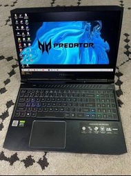 (二手水貨) ACER Predator PH315-53 i7-10870H 8G 256-SSD NA RTX 3060 6GB 15.6" 1920x1080 144Hz 電競本 95%