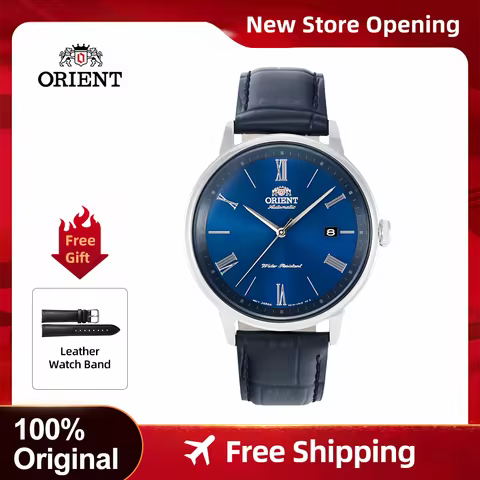 Orient Japanese original Men's mechanical watch Fashion leisure luxury watch Steel strip